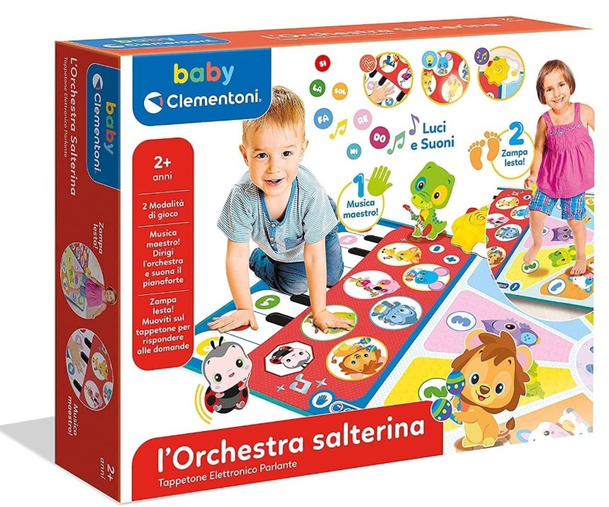 BABY CLEMENTONI - L'ORCHESTRA SALTERINA , Tappeto Musicale Interattivo per Bambini